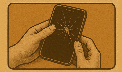 Celular en reparación