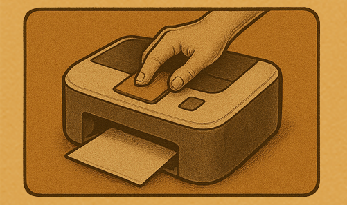 Impresora en servicio